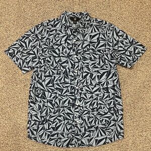 Volcom Abstract Blue Men's Shirt